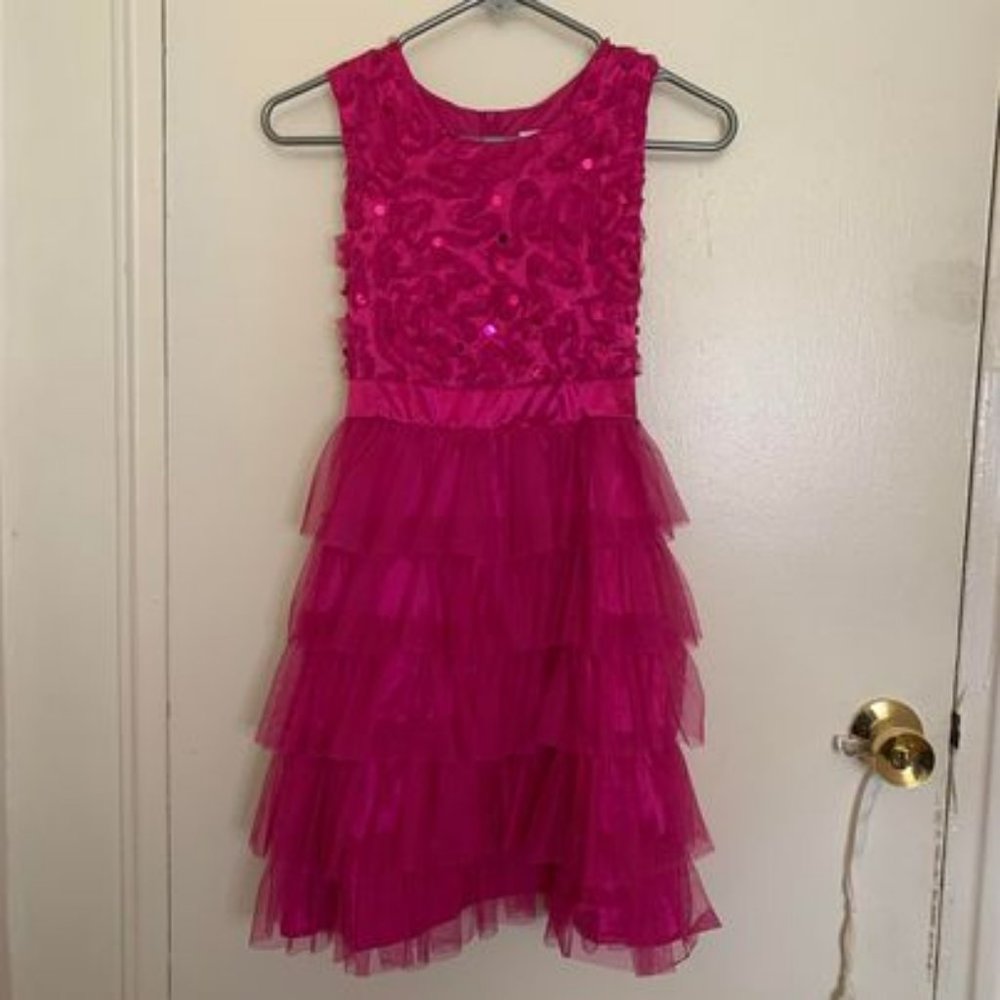 Samantha Says Girls Ruffled Party Dress